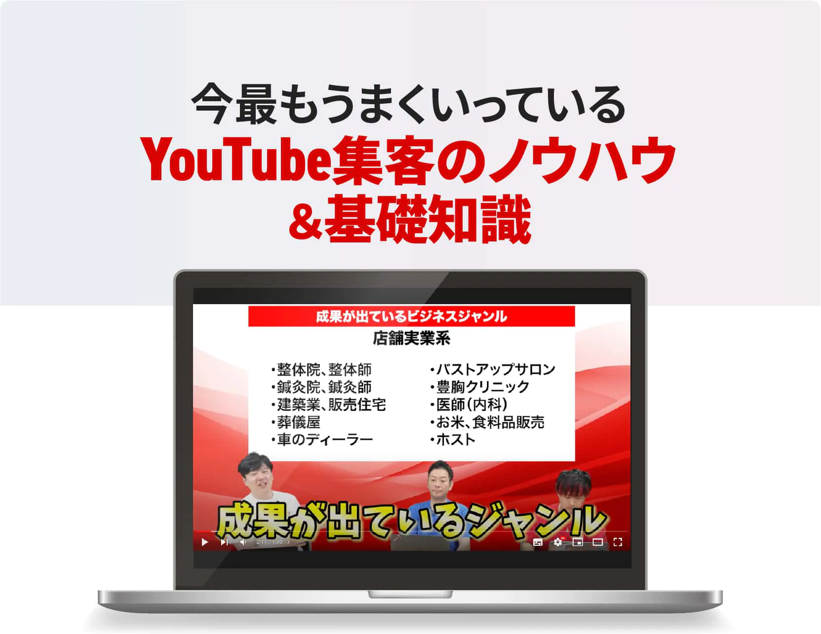 YouTube集客のノウハウ&基礎知識